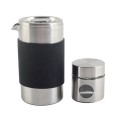 Double Wall Vacuum Insulated Travel Coffee French Press Set 350ml